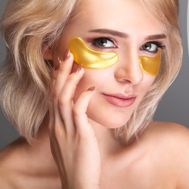 Goud Kristal Collageen Oogmasker