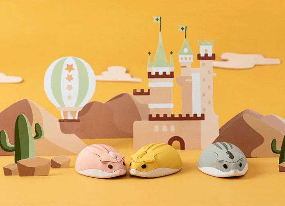 Schattige Draadloze Hamster muis