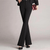 Slanke Uitlopende High Waist Broek