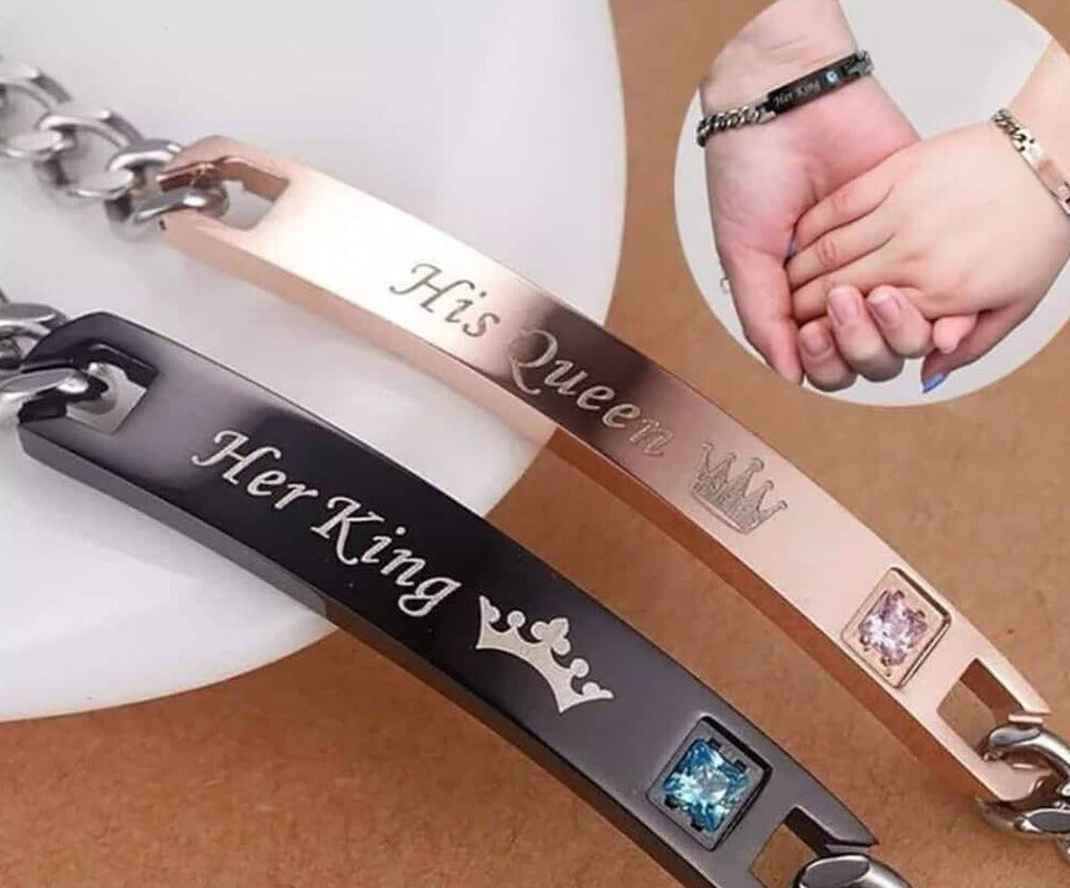 Her King His Queen Armbanden