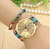 Geweven dromenvanger horloge