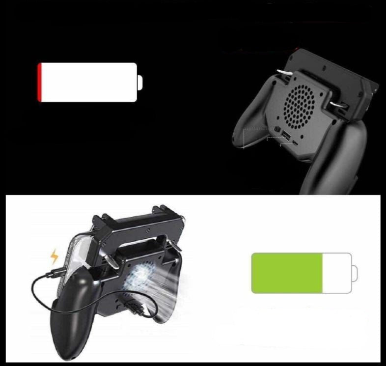 Mobiele Controller Turnover Button Gamepad