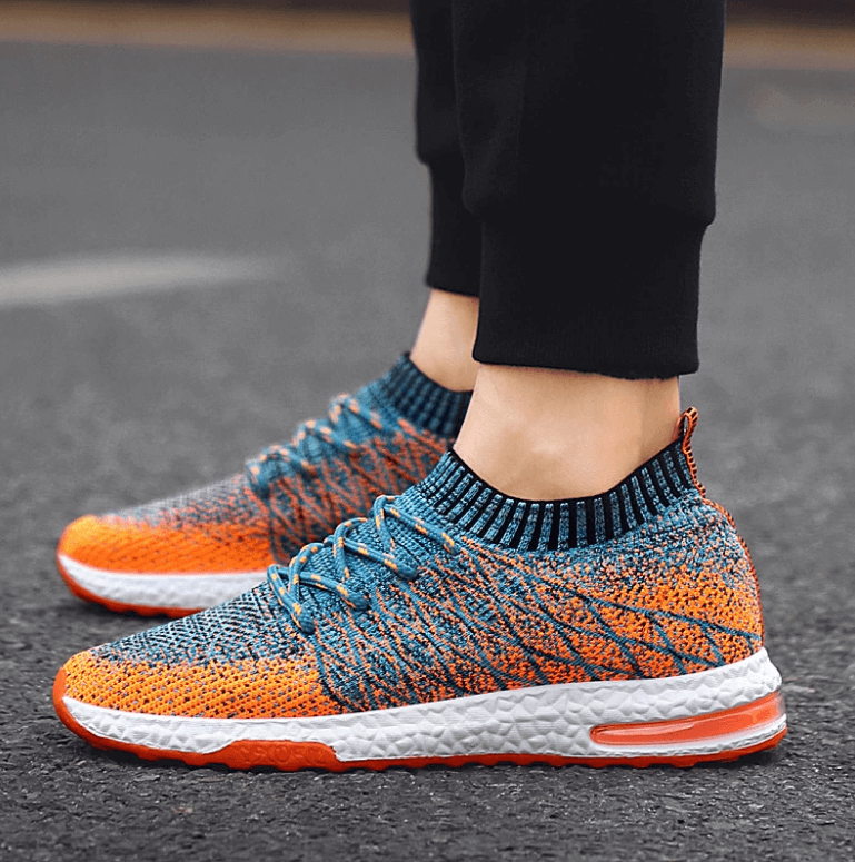 Fly-knitted Ademende Herensneakers