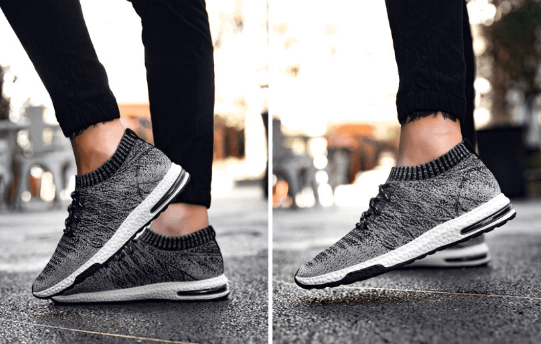 Fly-knitted Ademende Herensneakers