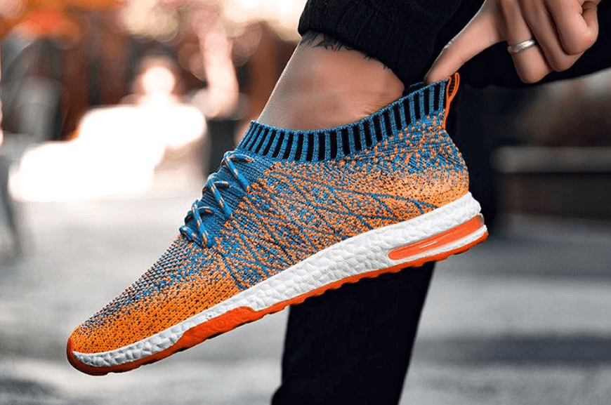 Fly-knitted Ademende Herensneakers