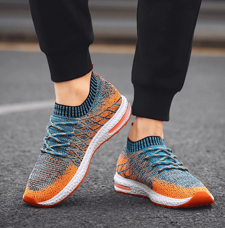 Fly-knitted Ademende Herensneakers