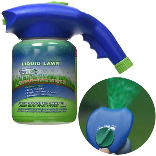 Groen Gras Gazon Spray