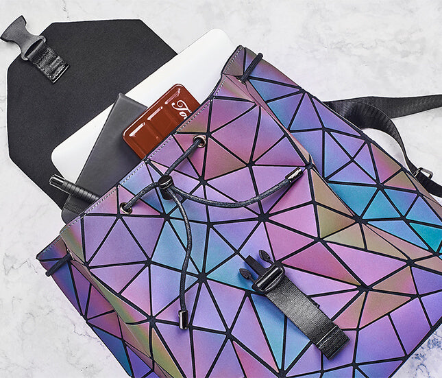 Lichtgevende Geometrische Rugzak