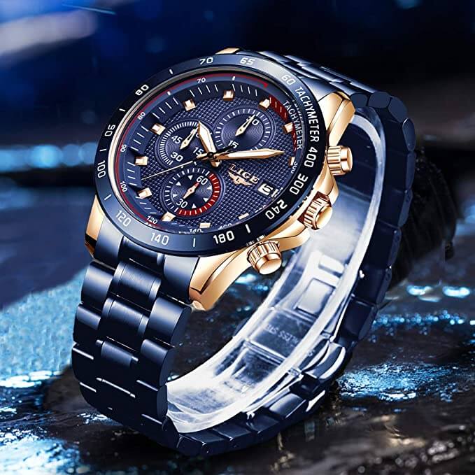 Heren Chronograaf Luxe Polshorloge