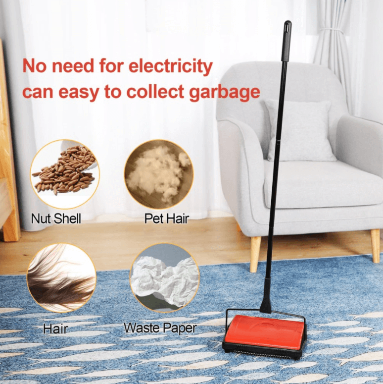 Handmatige tapijt- en vloerveger