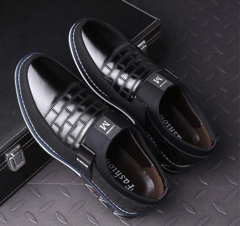 Ademend Leren Herenschoenen