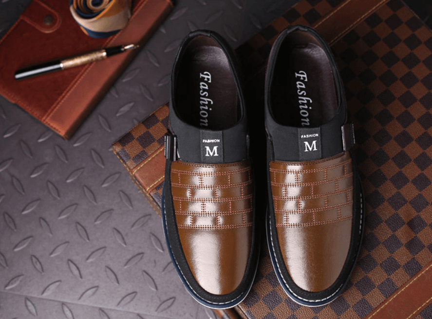 Ademend Leren Herenschoenen