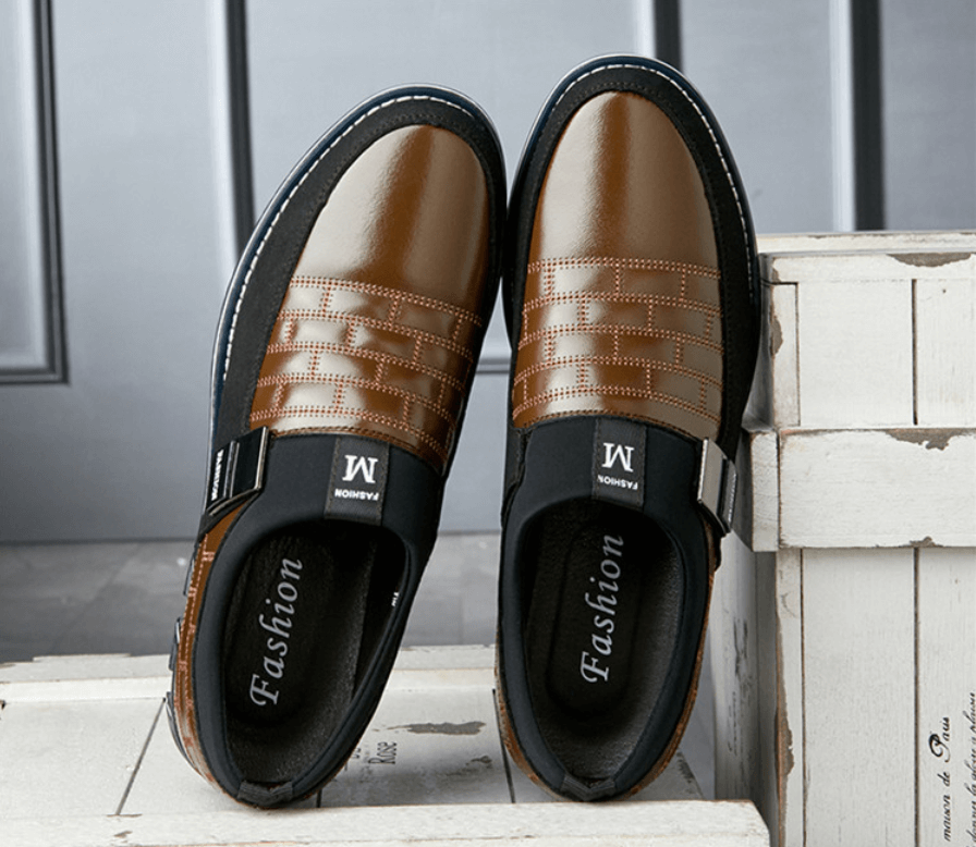 Ademend Leren Herenschoenen
