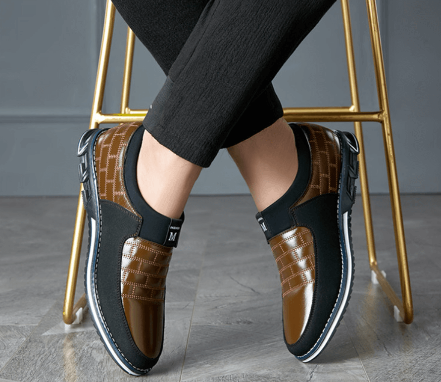 Ademend Leren Herenschoenen