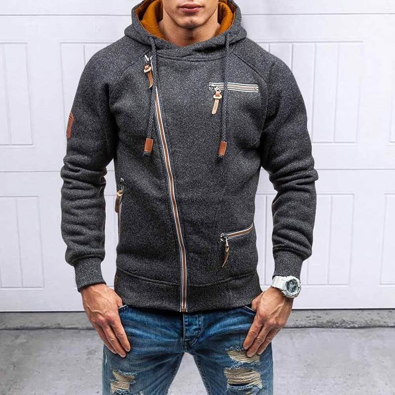 Casual Solid Lange Mouwen Warme Hoodies