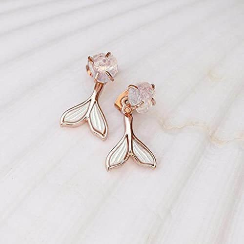 Zeemeermin Staart Oorbellen