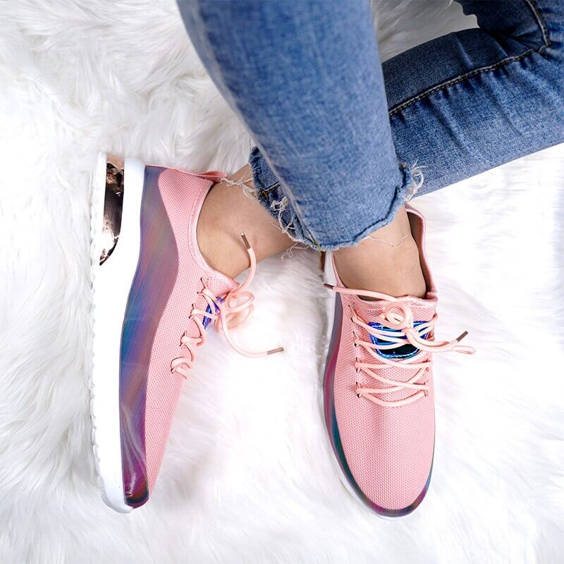 Ademend Mesh Dames Sneakers