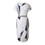 Bedrukte Asymmetrische Midi Jurk