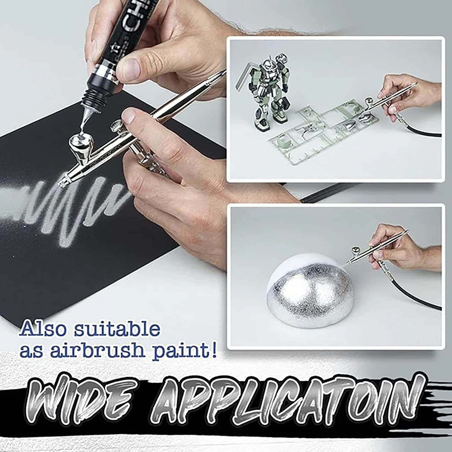 Vloeibare Spiegel Chroom Marker