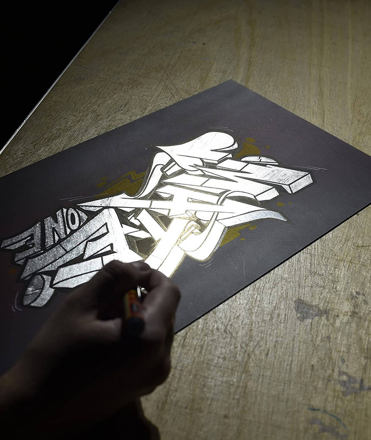 Vloeibare Spiegel Chroom Marker