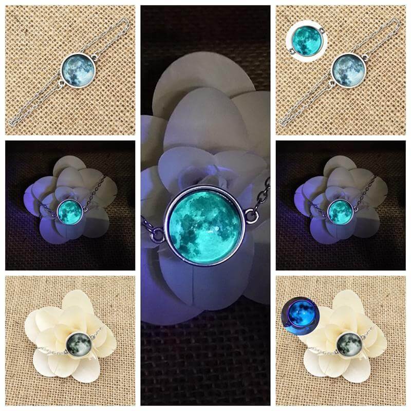 Glow In The Dark Moon Armband
