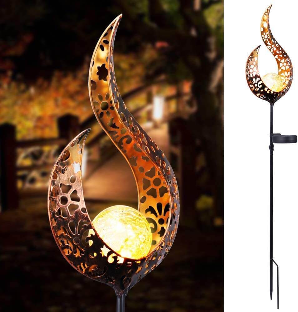 Retro Buiten Tuinlamp