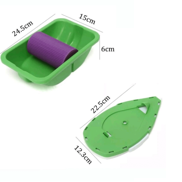 Multifunctionele Verfroller en Spons Set