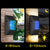 Zonne-aangedreven buiten Patio Wall Light