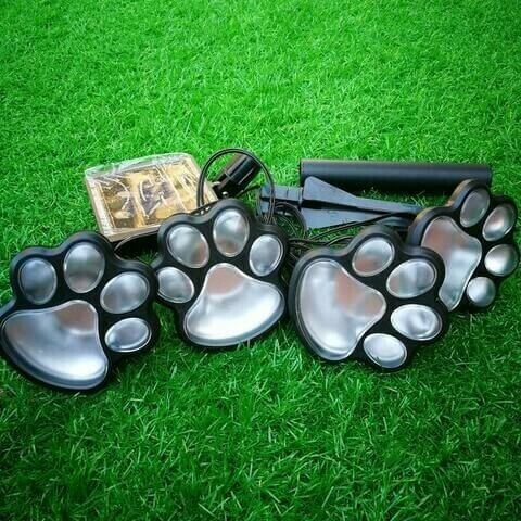 Paw Print Lampjes op zonne-energie