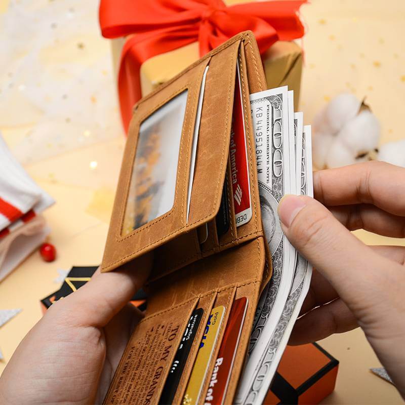 Mam aan Zoon - Gepersonaliseerde Portemonnee