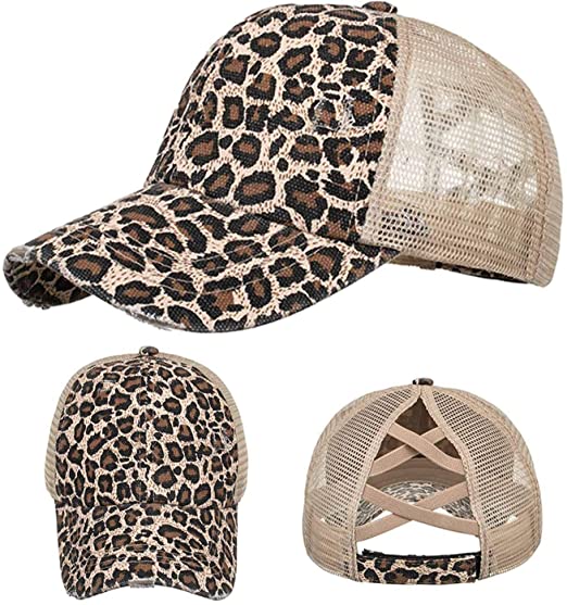 Criss Cross Paardestaart Cap