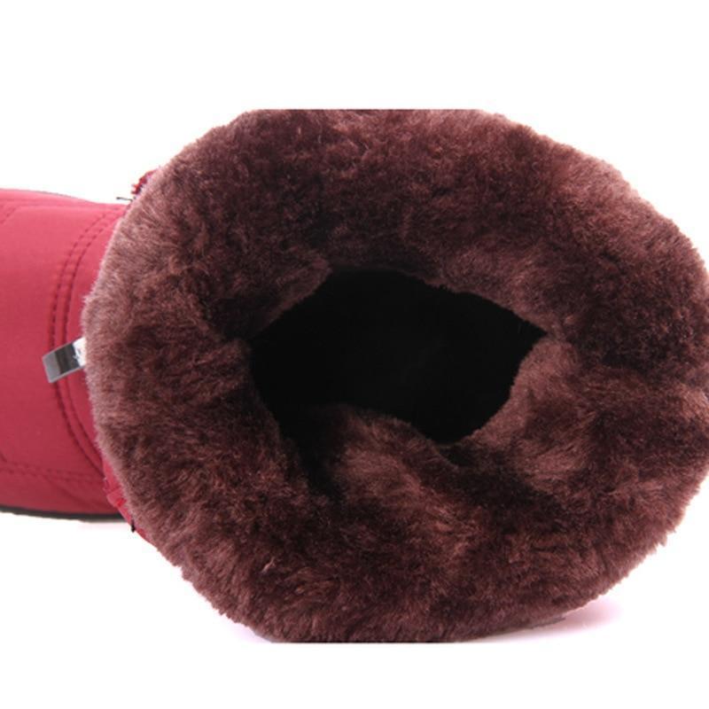 Super Warme Zachte Dames Winterlaarzen