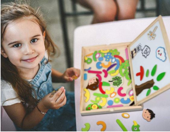 Teken & Puzzel - Educatief Magneetbord