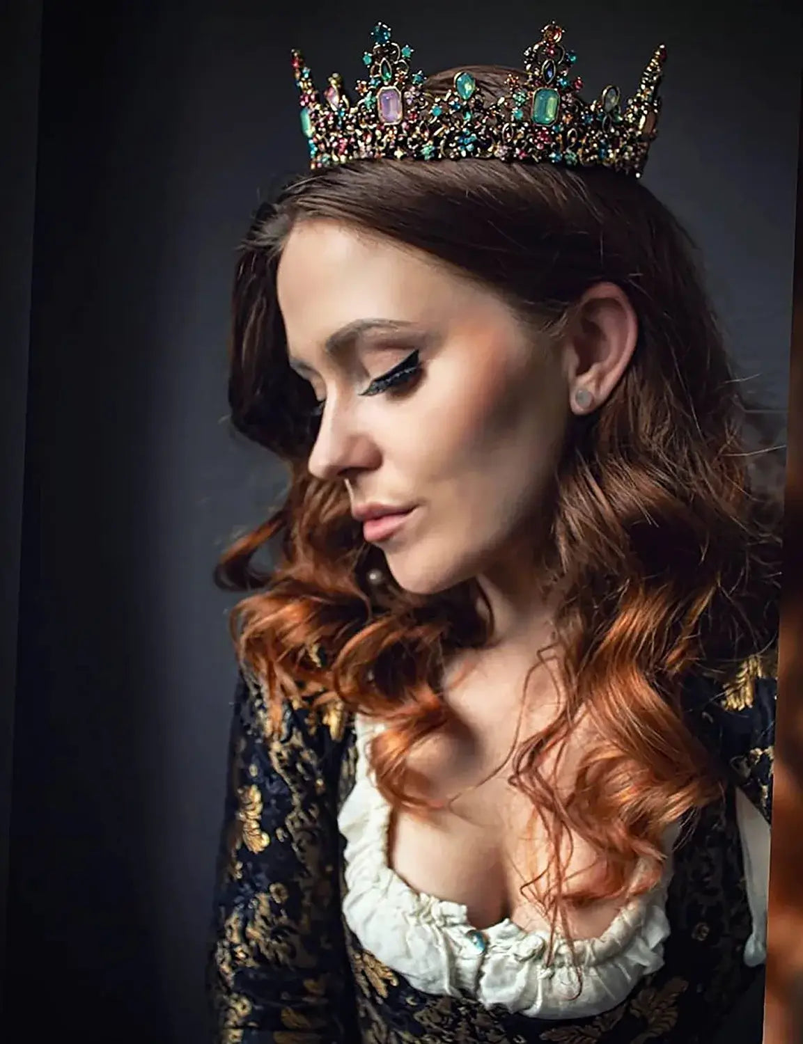 Jeweled Baroque Koninginnekroon