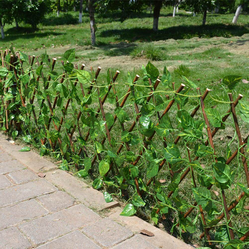 Intrekbare Tuinafrastering