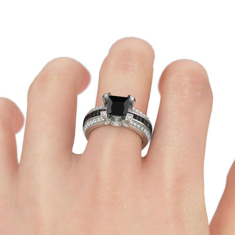 Prinses Geslepen Ring