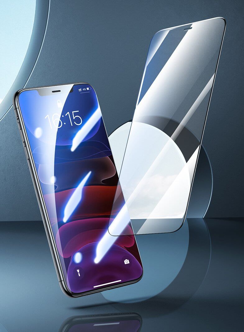 Volledige Dekking Gehard Glas voor iPhone | 1+2 Gratis