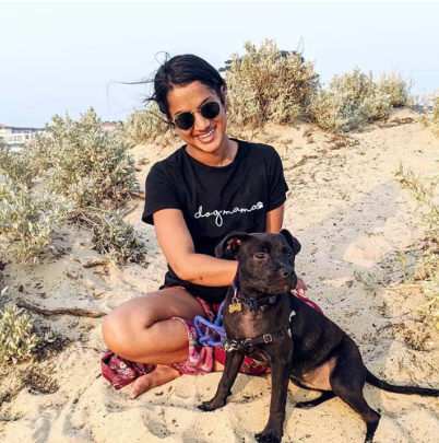 Dog Mama Vrouwen Shirt