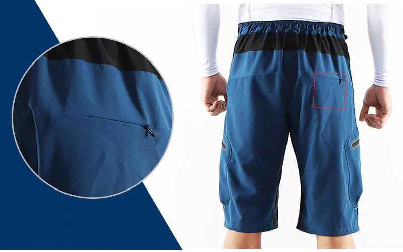 Baggy wielershorts buitensportbroek