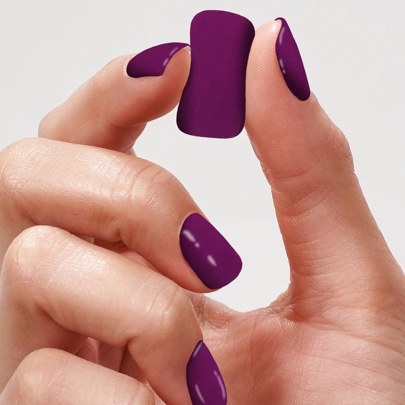 Solide Kleuren Nagelstickers (16 tips/set)