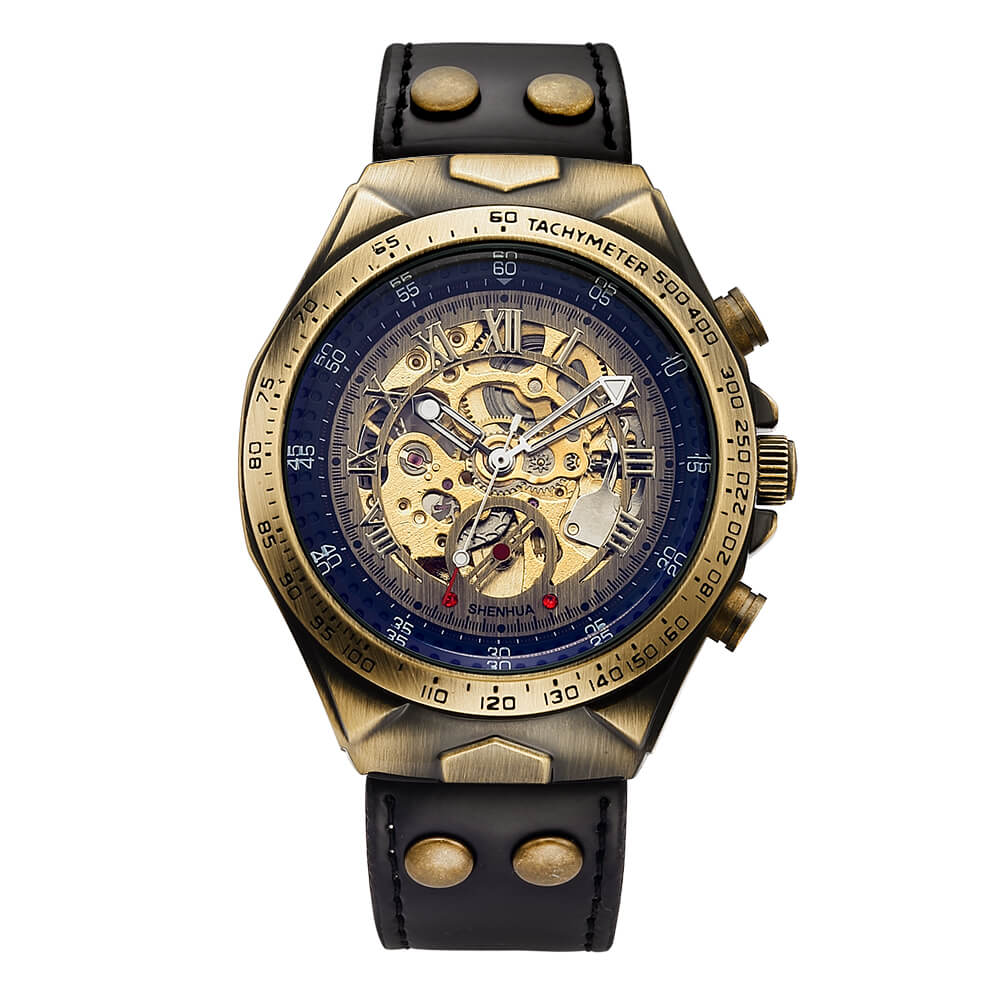 Steampunk Vintage Skelet Horloge