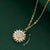 Spinning Zonnebloem Ketting