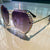 Randloze Rhinestone Zonnebril