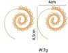 Boheemse Spiraal Hippie Oorbellen