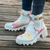 Tie Dye Enkellaarsjes
