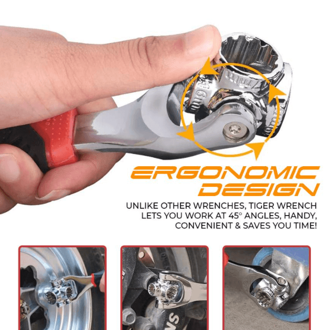 48-in-1 Tijger Moersleutel