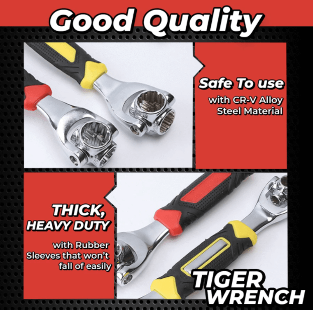 48-in-1 Tijger Moersleutel