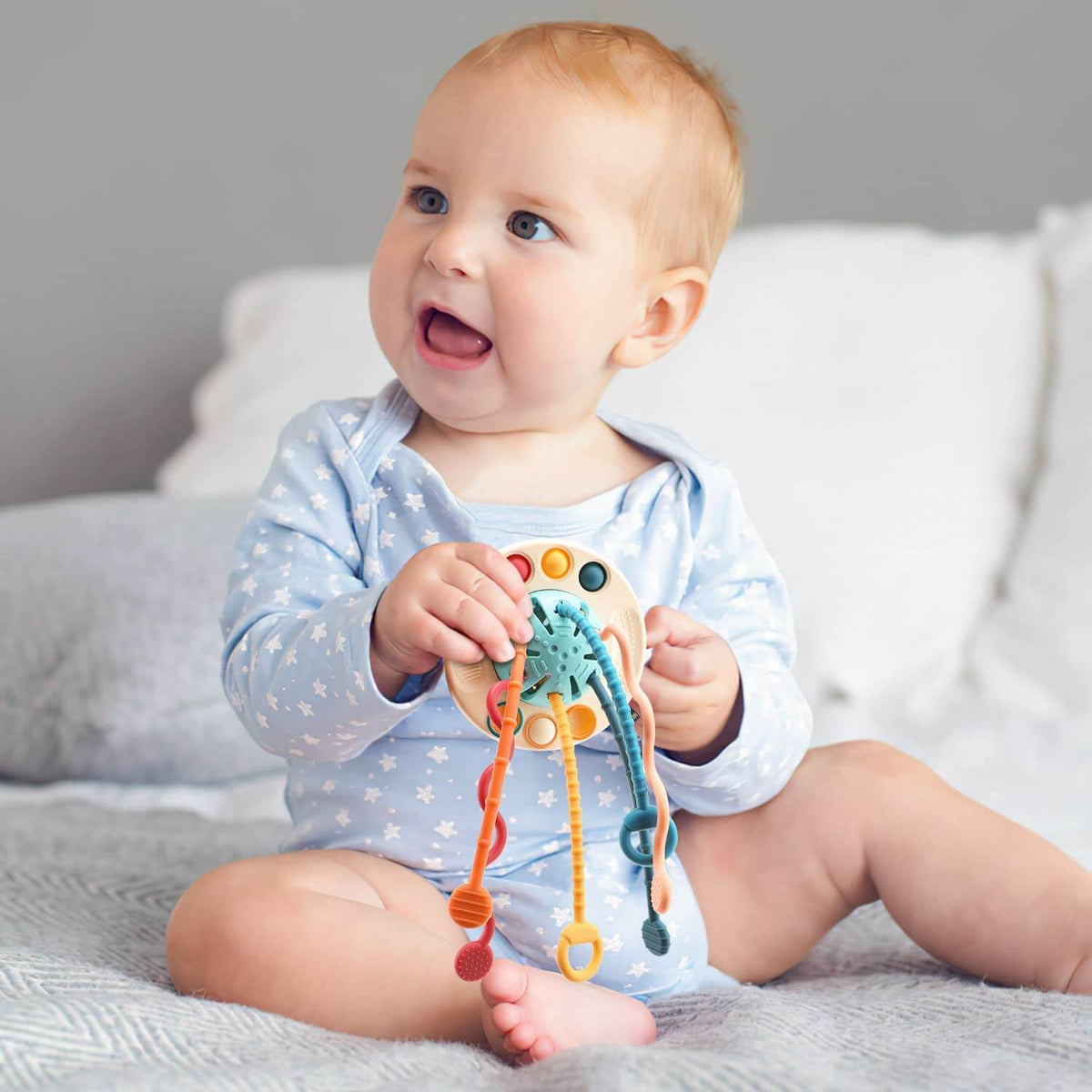 UFO Siliconen Trekspeelgoed