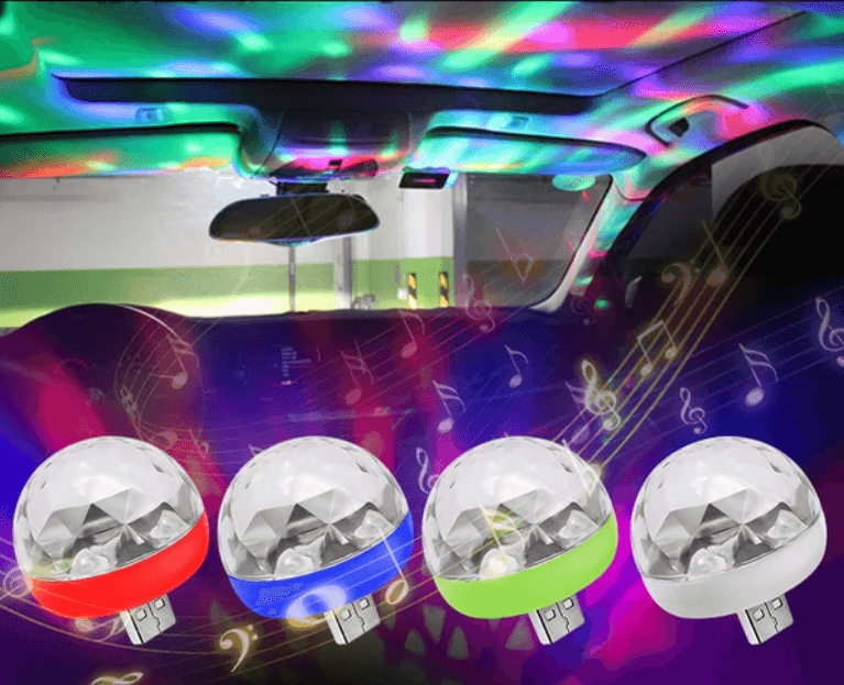 Paddestoel Disco Licht (USB)