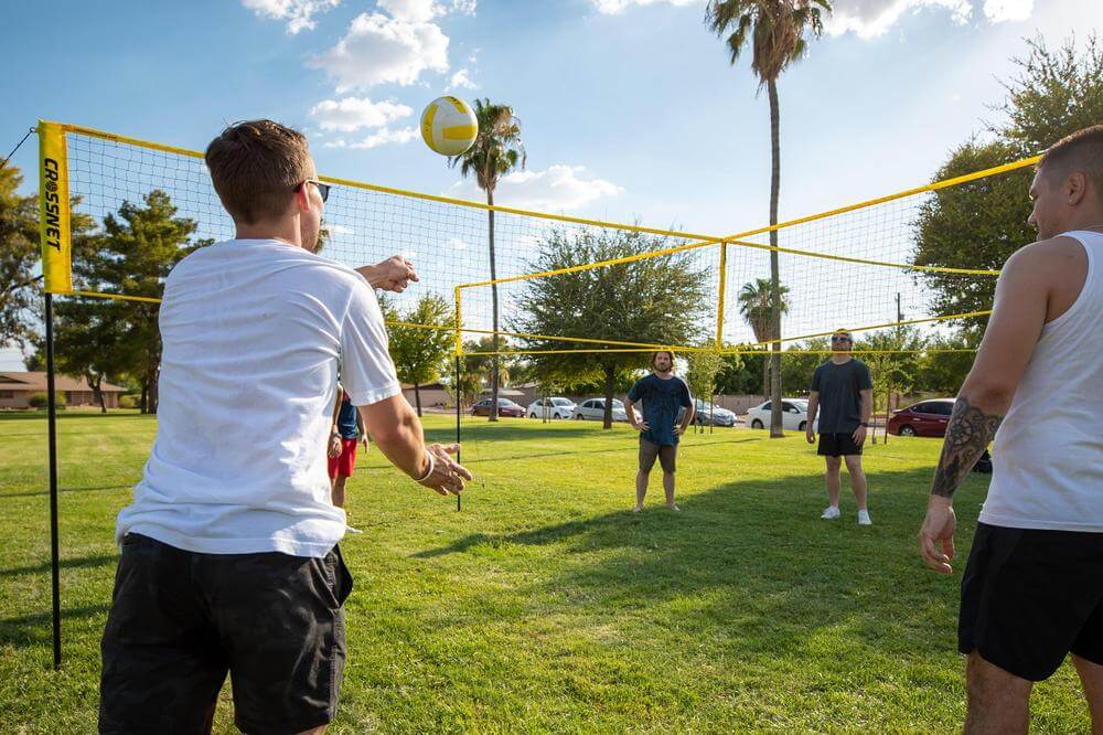 Vierzijdig Cross Volleybal Net